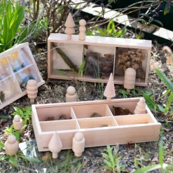 Opdagelsesaesker Af Trae, 3 Stk