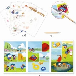 Overforingsbilleder - Flyvende Sofie