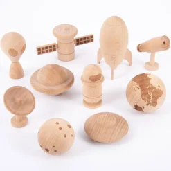 Pa Eventyr I Rummet - Traefigurer, 10 Stk