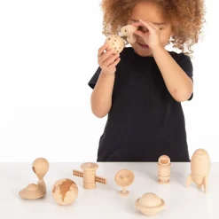 Pa Eventyr I Rummet - Traefigurer, 10 Stk