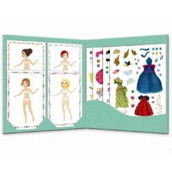 Paklaedningsdukker M. Stickers - Modetoj