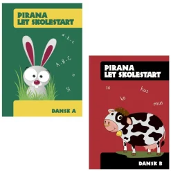 Pirana Traeningshaefte - Let Skolestart: Dansk