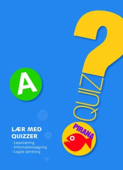 Pirana Traeningshaefte - Lær Med Quizzer