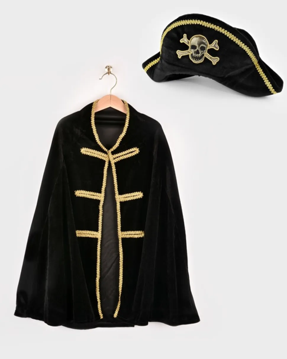 Piratkappe- Og Hat, Str. 3-8 Ar