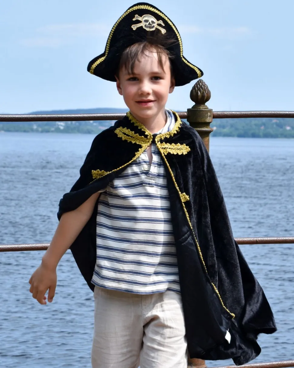 Piratkappe- Og Hat, Str. 3-8 Ar
