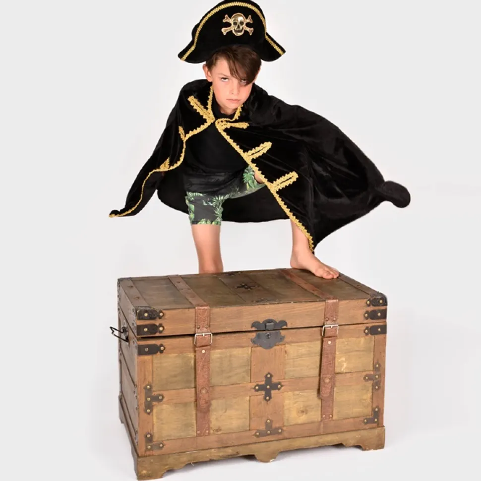 Piratkappe- Og Hat, Str. 3-8 Ar