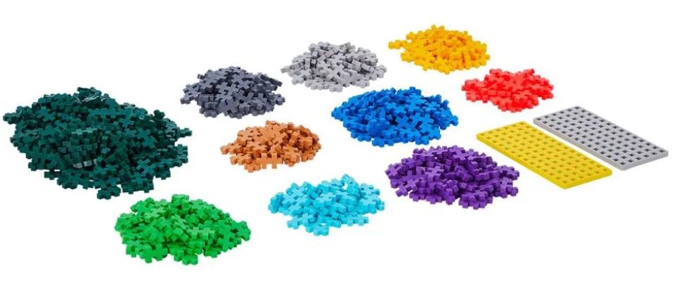 Plus-Plus - Lær At Bygge Dinosaurer, 600 Stk