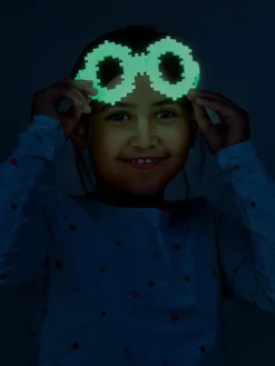 Plus-Plus - Lær At Bygge Glow In The Dark, 500 Stk