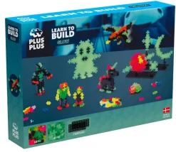 Plus-Plus - Lær At Bygge Glow In The Dark, 500 Stk