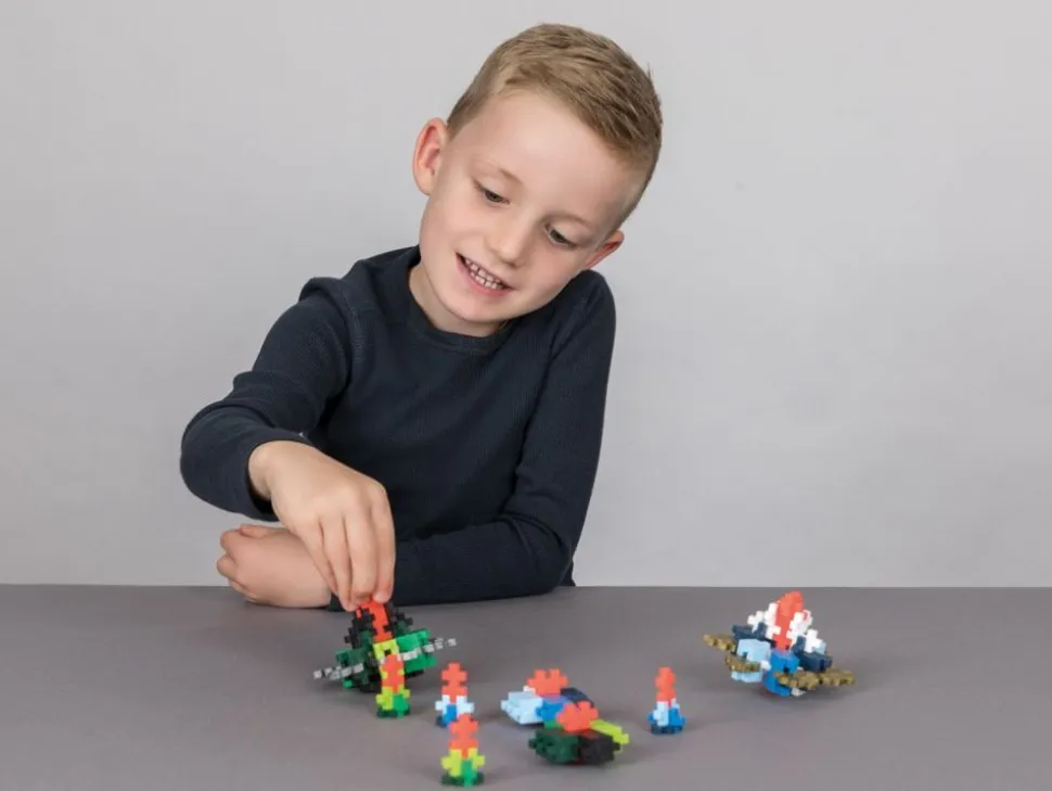 Plus-Plus - Lær At Bygge Snurretoppe, 240 Stk.