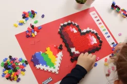 Plus-Plus - Puzzle By Number, Hjerter 250 Stk