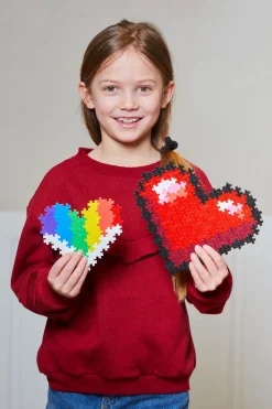 Plus-Plus - Puzzle By Number, Hjerter 250 Stk