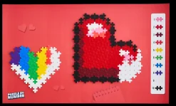 Plus-Plus - Puzzle By Number, Hjerter 250 Stk