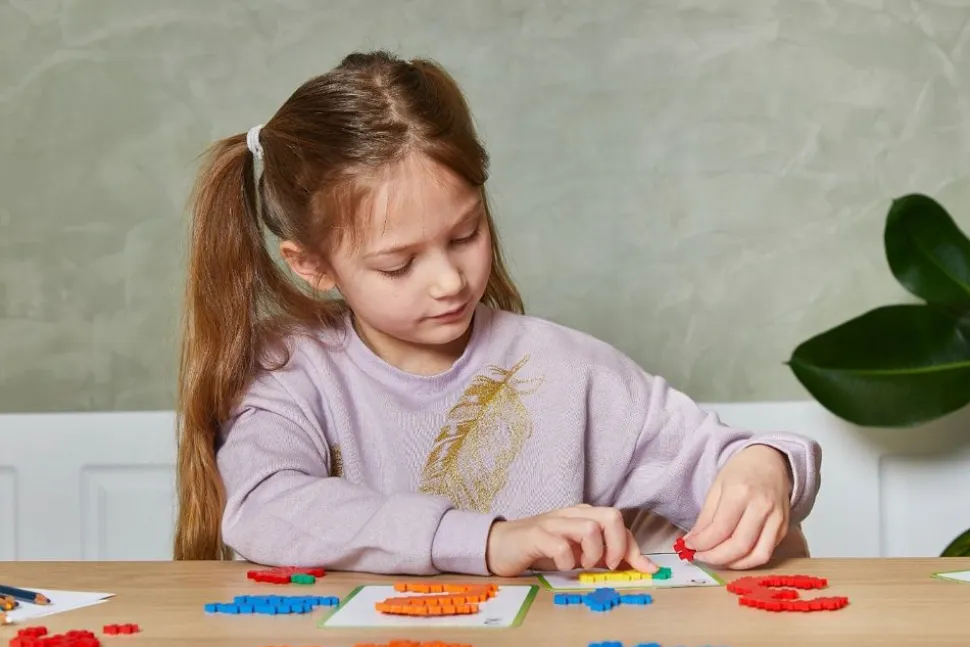 Plus-Plus Abc + 123 Mix Inkl. Kasse, 2.000 Stk