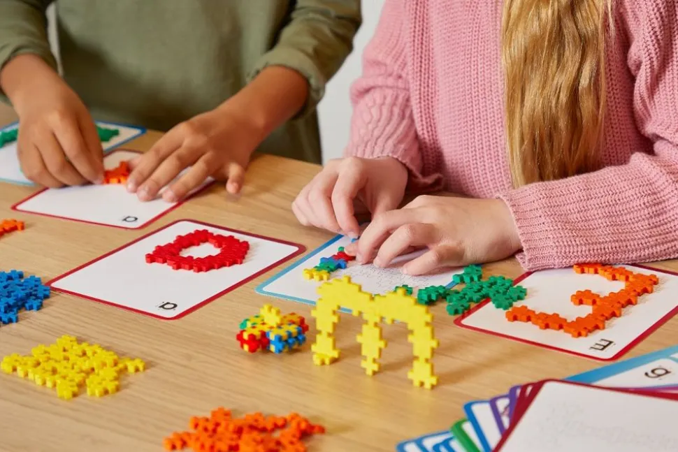 Plus-Plus Abc + 123 Mix Inkl. Kasse, 2.000 Stk