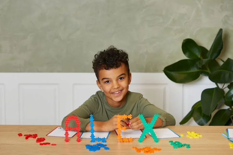 Plus-Plus Abc + 123 Mix Inkl. Kasse, 2.000 Stk