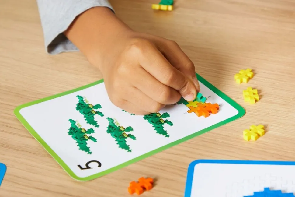 Plus-Plus Abc + 123 Mix Inkl. Kasse, 2.000 Stk