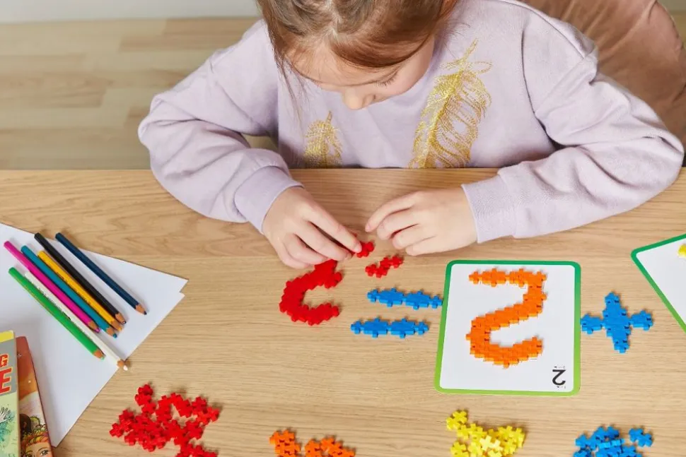 Plus-Plus Abc + 123 Mix Inkl. Kasse, 2.000 Stk