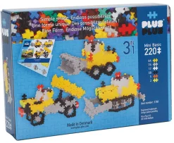 Plus-Plus Basis - 3-I-1 Vejarbejde, 220 Stk