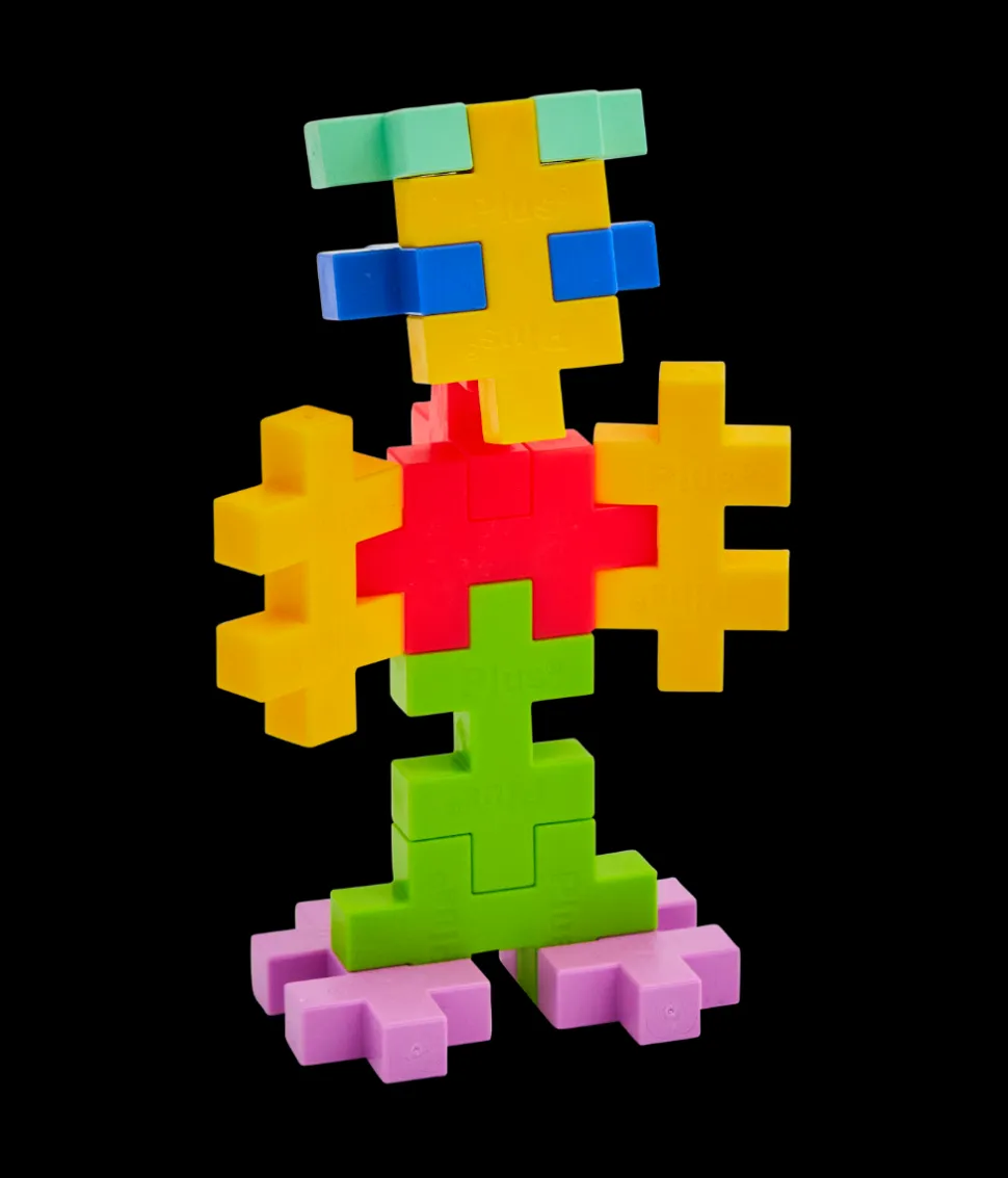 Plus-Plus Big I Ror - Tropical Mix, 15 Stk