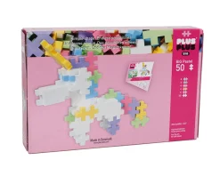 Plus-Plus Big Pastel - Enhjorning, 50 Stk