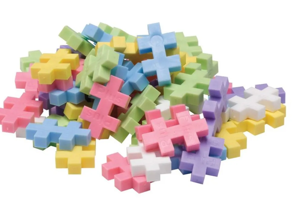 Plus-Plus Big Pastel - Metalkuffert, 70 Stk.