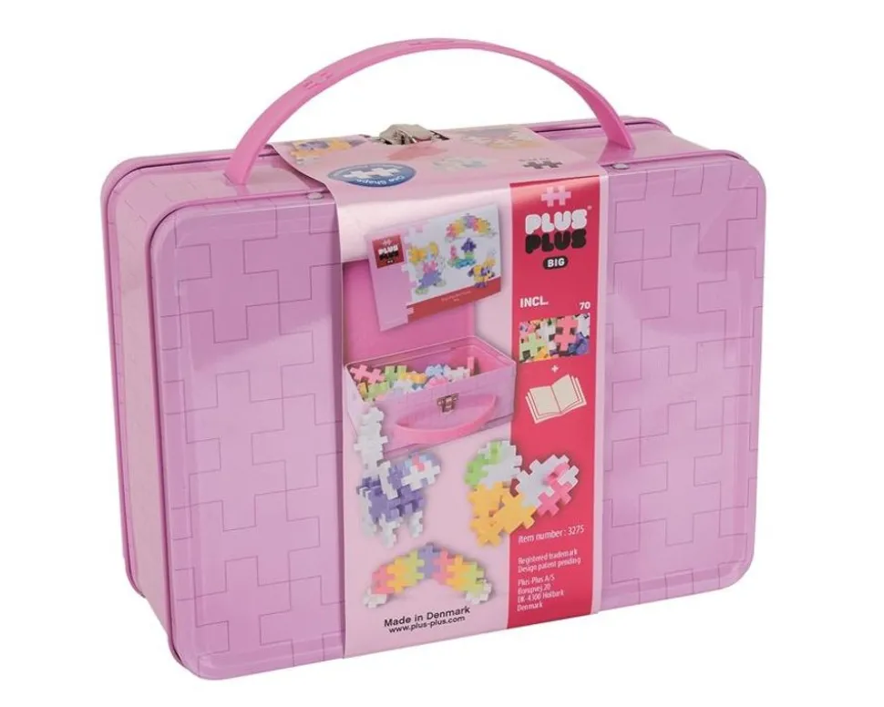 Plus-Plus Big Pastel - Metalkuffert, 70 Stk.