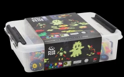 Plus-Plus Glow Mix Inkl. Kasse - 2.000 Stk