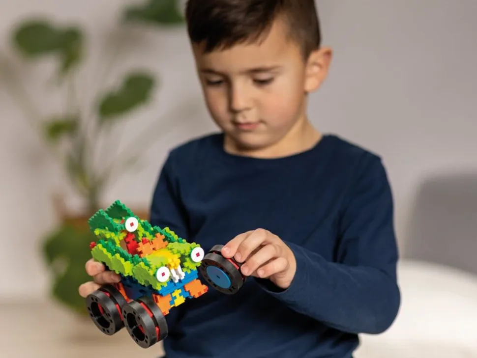 Plus-Plus Go! - Monster Trucks, 600 Stk