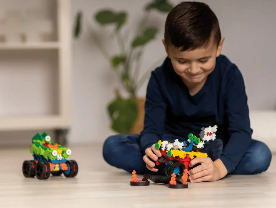 Plus-Plus Go! - Monster Trucks, 600 Stk