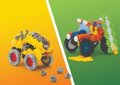 Plus-Plus Go! Lær At Bygge Koretojer, 800 Stk