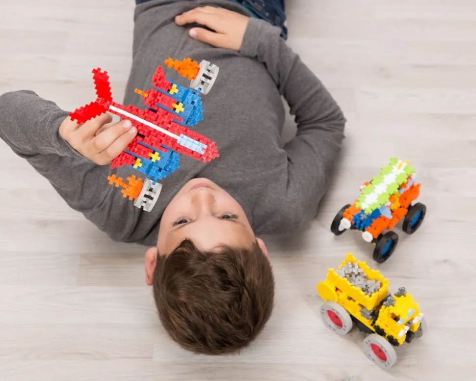 Plus-Plus Go! Lær At Bygge Koretojer, 800 Stk