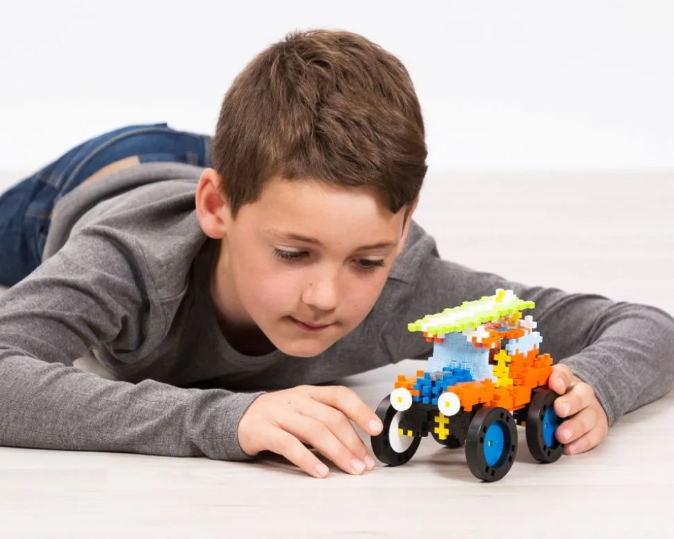 Plus-Plus Go! Lær At Bygge Koretojer, 800 Stk