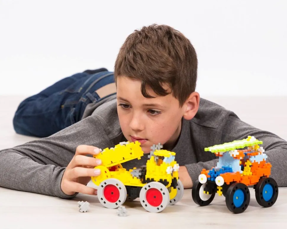 Plus-Plus Go! Lær At Bygge Koretojer, 800 Stk