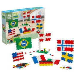 Plus-Plus- Lær At Bygge Verdensflag, 700 Stk