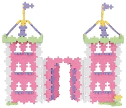 Plus-Plus Pastel - 3-I-1 Prinsesser, 480 Stk