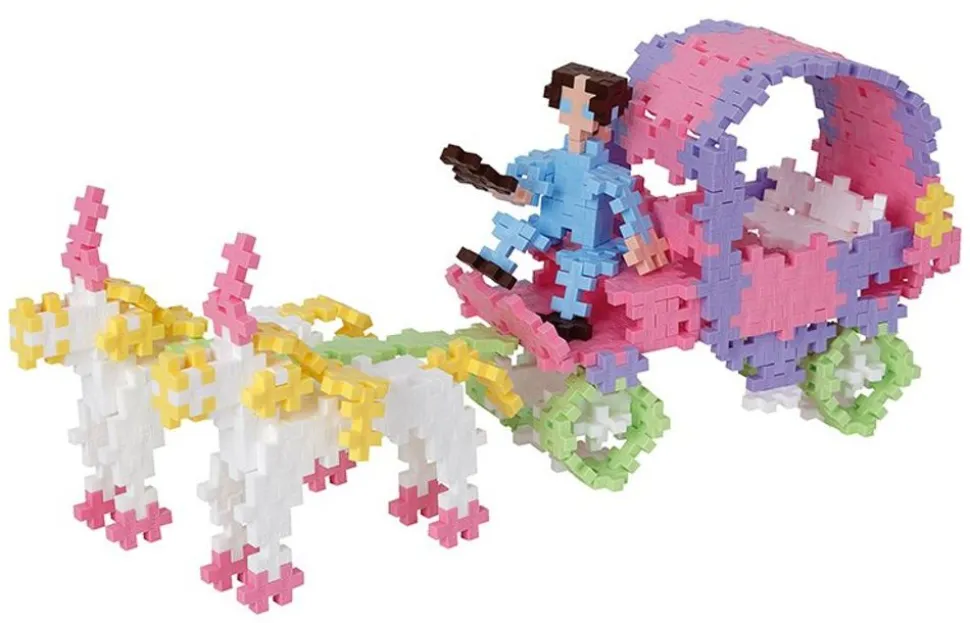 Plus-Plus Pastel - 3-I-1 Prinsesser, 480 Stk