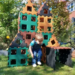 Polydron Xl - Natur, 36 Dele