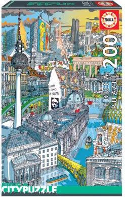 Puslespil M. 200 Brikker - Berlin