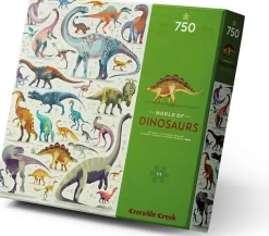 Puslespil M. 750 Brikker - Dinosaurer