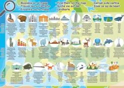 Puslespil M. 150 Brikker - Europakort