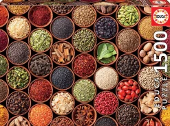 Puslespil M. 1.500 Brikker - Krydderier