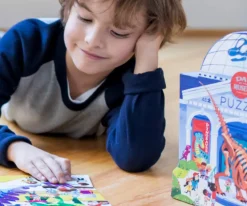 Puslespil M. 48 Brk. - Pa Museum: Dinosaurer