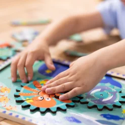 Puslespil M. Gear, 18 Brikker - Havdyr