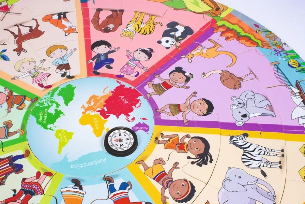 Puslespil Xxl - Ga Pa Opdagelse I Verden