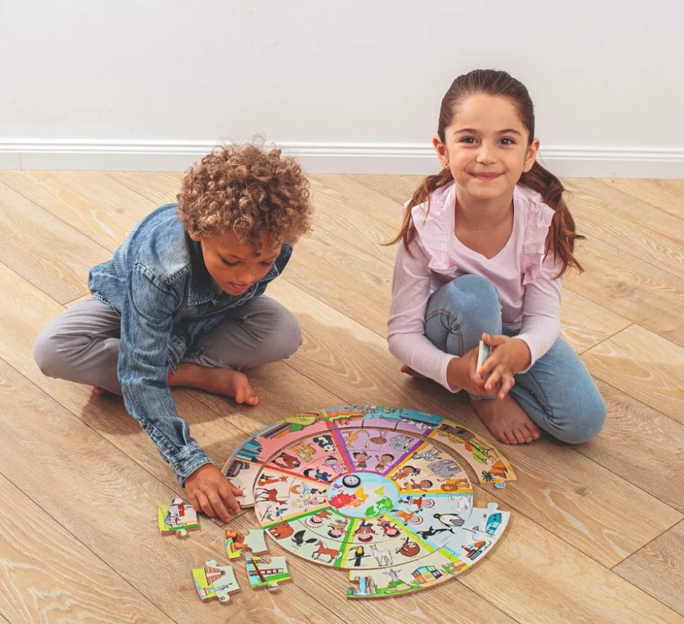 Puslespil Xxl - Ga Pa Opdagelse I Verden