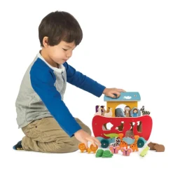 Puttekasse - Noahs Ark, Inkl. 10 Dyrepar