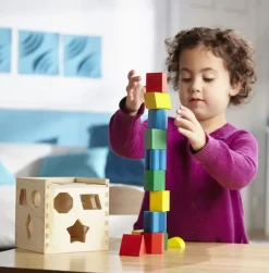 Puttekasse Med Geometriske Klodser