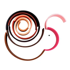 Regnbue I Silikone - Mangfoldighed, 12 Dele