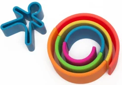 Regnbue I Silikone - Neon, 6 Dele